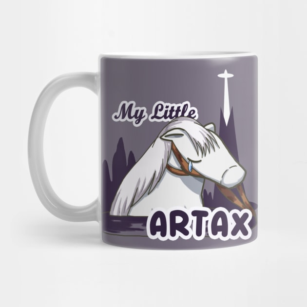 My Little Artax - Horse by Dearly Mu